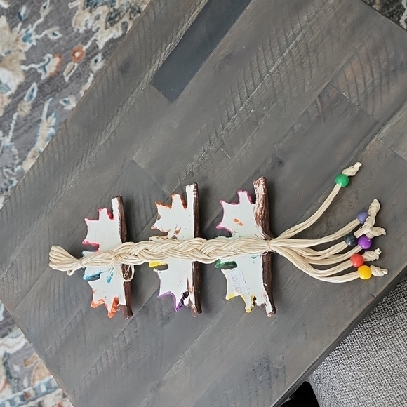 Baby owls ceramic handmade wall art - Picture 4 of 7